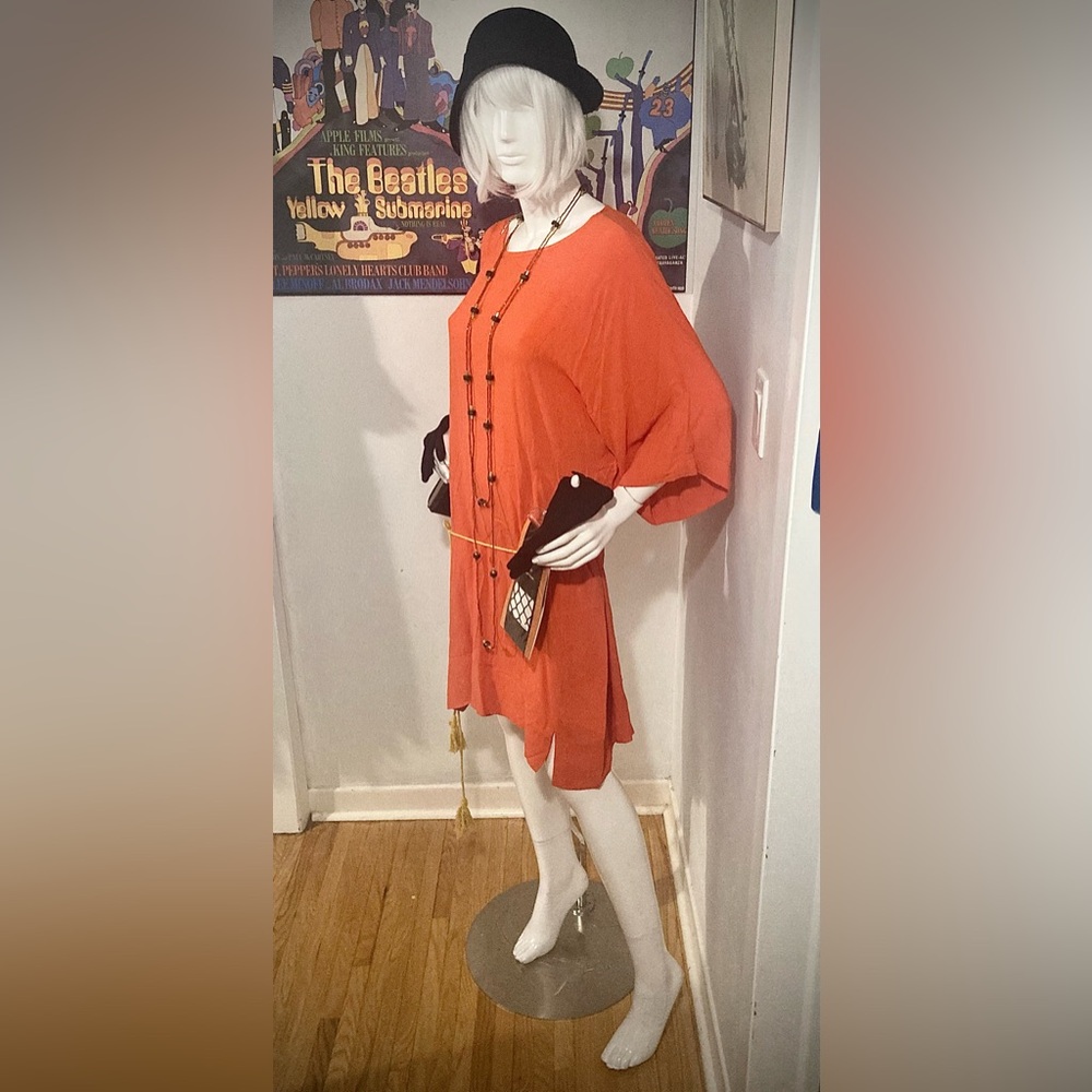 Vintage Y2K Curated 1920s Theme Outfit - Coat, Hat, Gloves, Dress, Accessories - Picture 10 of 15
